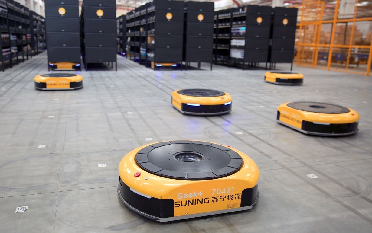 Anwendung der RFID-Technologie in einer automatisierten Montagelinie auf Basis von AGV-Robotern