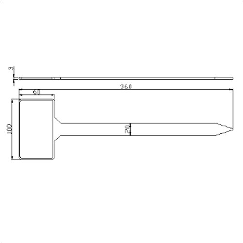 ISO-18000 6C Baumzucht-Etikett