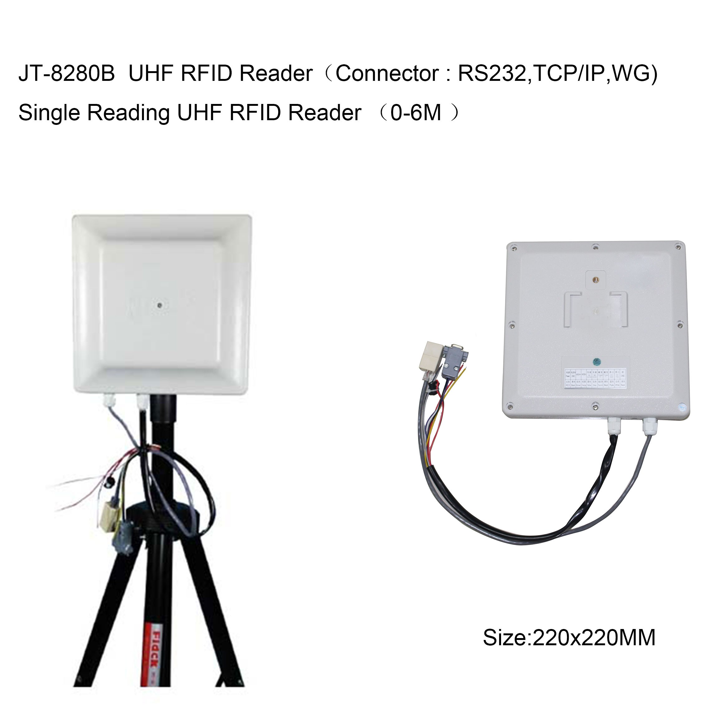 TCP/IP-Reader für mittlere Reichweite 6M
