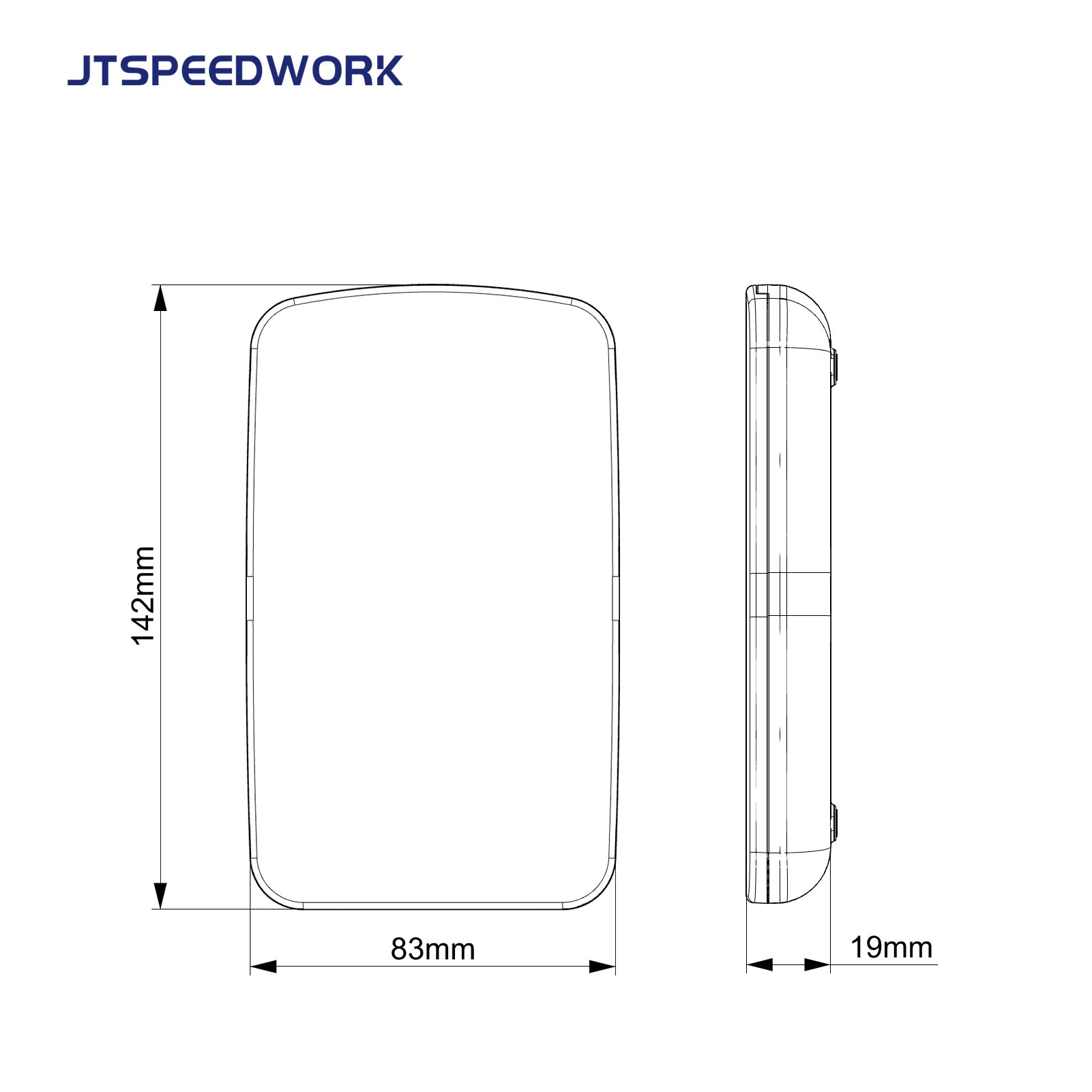 JT-6210 0-80cm UHF RFID Desktop-USB-Lesegerät/Schreiber ISO18000-6C
