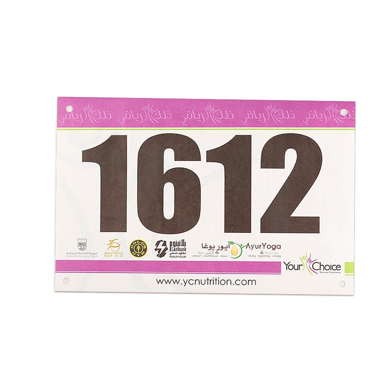 JT-240190 902-928 MHz Wasserdichter RFID Tyvek Marathon-Rennanhänger