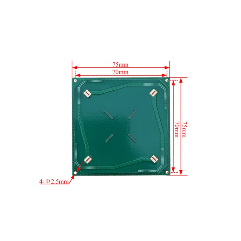 JT-T075R 4dBi 860-960MHz RFID UHF Spiral-Zirkularpolarisierte Antenne