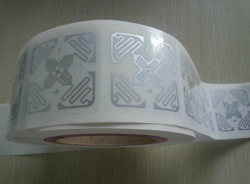 860–960 MHz Monza 4E Papier-UHF-RFID-Etiketten für Thermodrucker