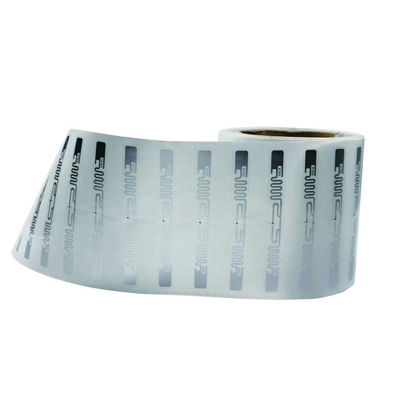 860–960 MHz UHF-RFID-Buchanhänger für Bibliotheken, 98 x 12 mm