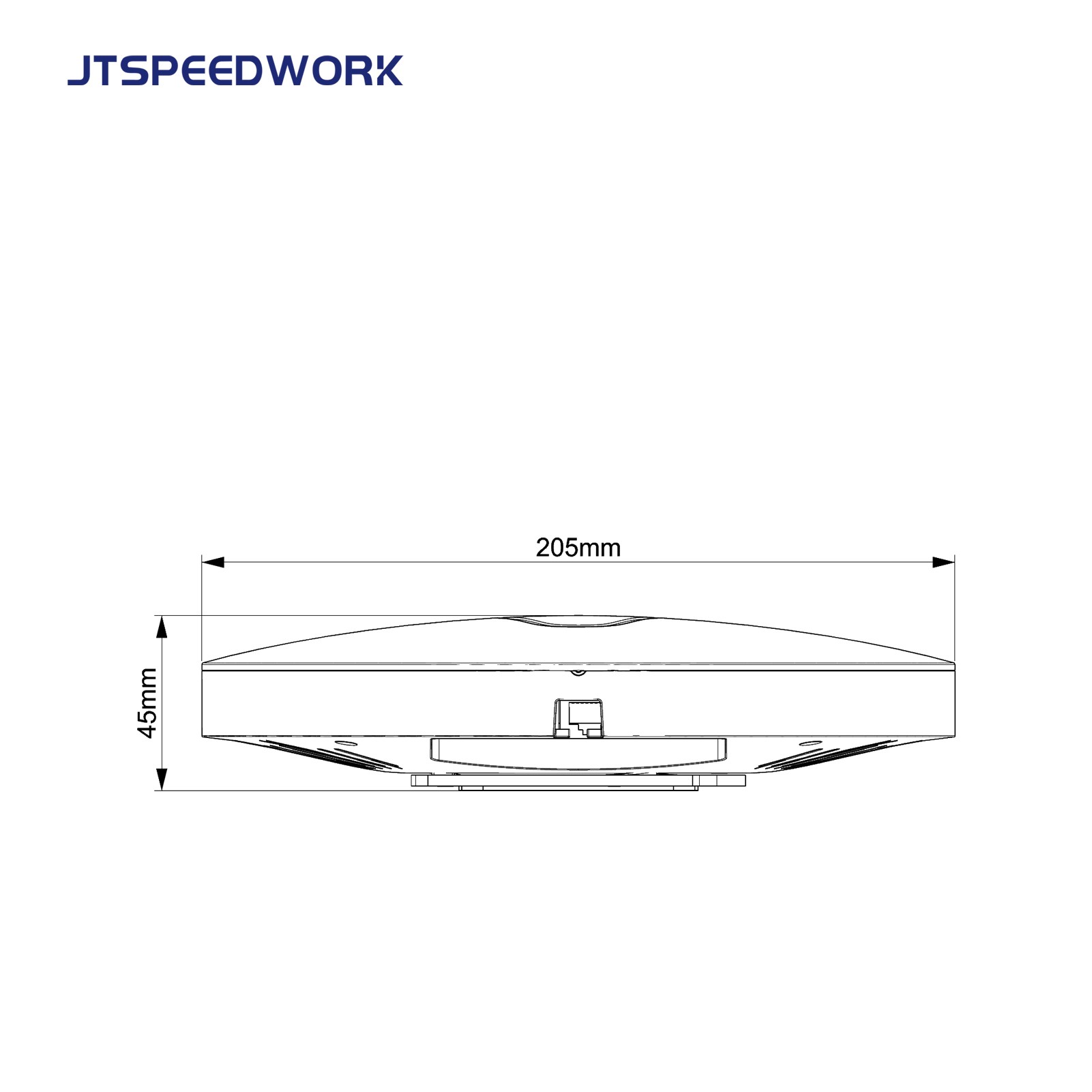 JT-R2420A 2,4-GHz-RFID-Omnidirektionaler Deckenleser für den Innenbereich