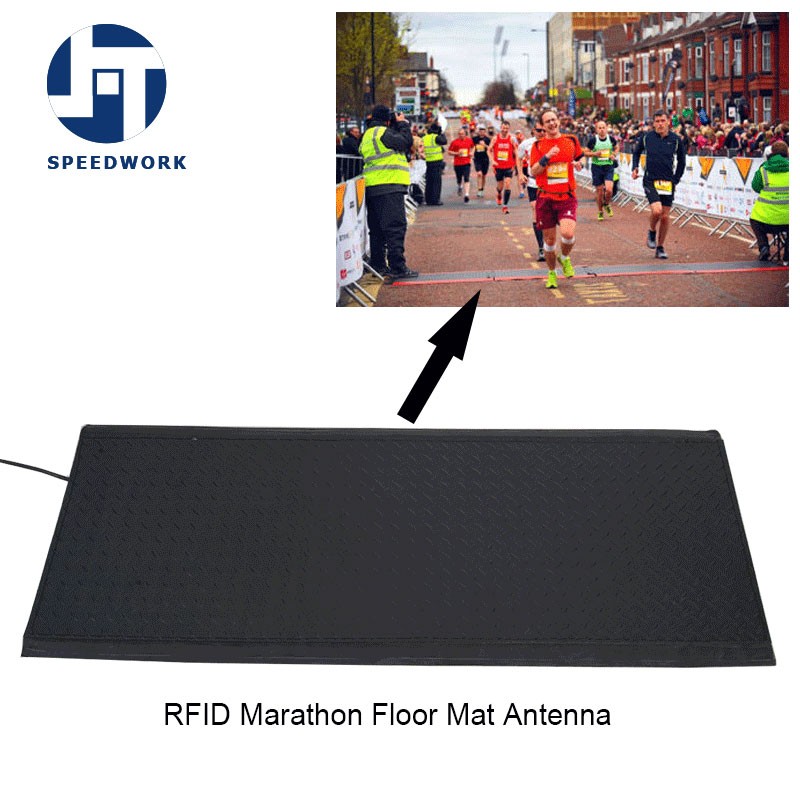 Blaue Marathon-Sport-Zeitmessung UHF RFID-Fußmattenantenne