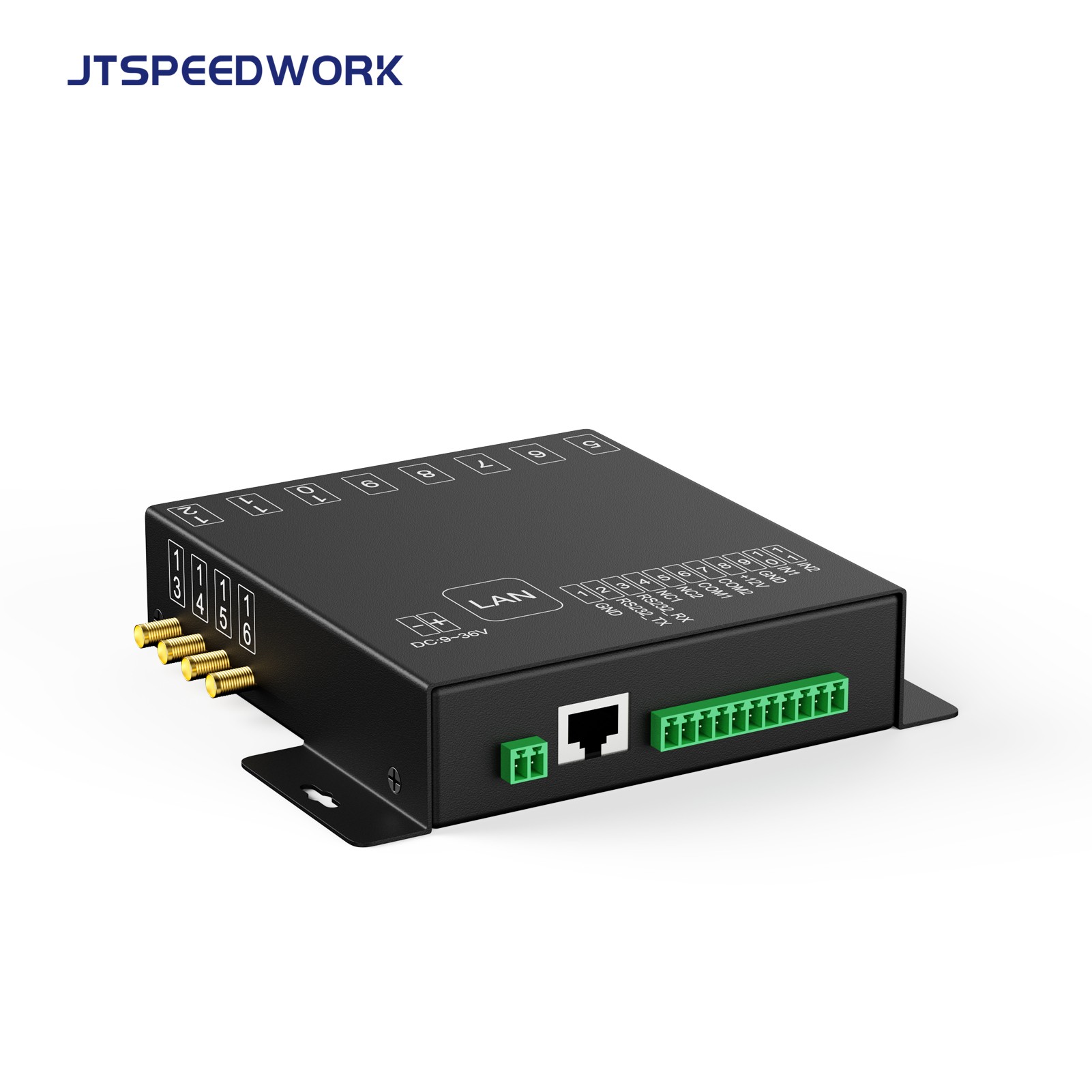 JT-932-8/16 8/16-Port UHF RFID-Festlesegerät 860-960MHz für Lagerverwaltung