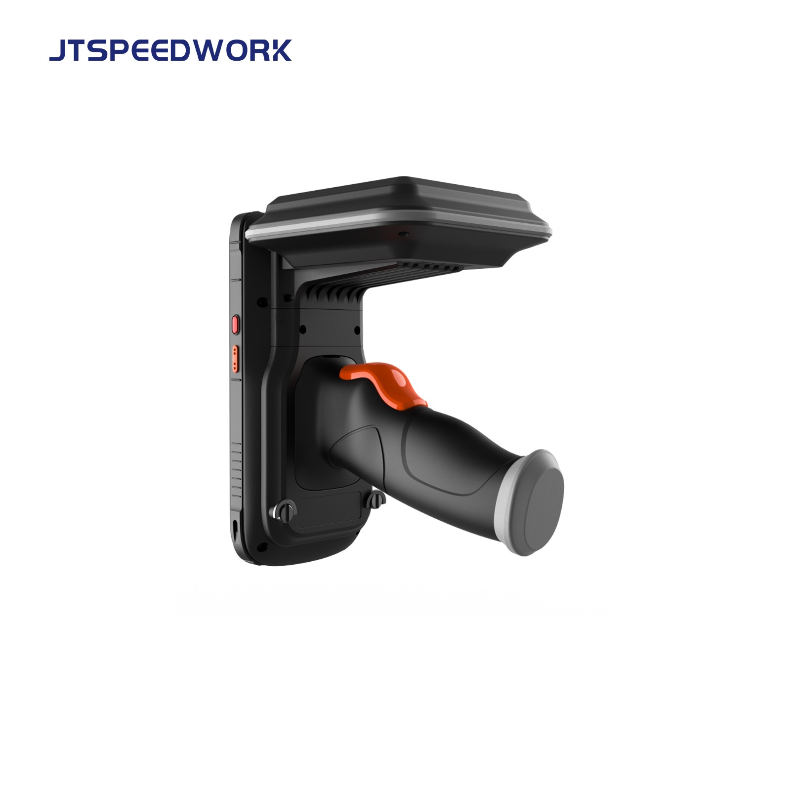 JT-973 Android 10.0 UHF RFID Handheld-Lesegerät mit großer Reichweite Impinj E710 IP65 NFC 2D Barcode-Scanner