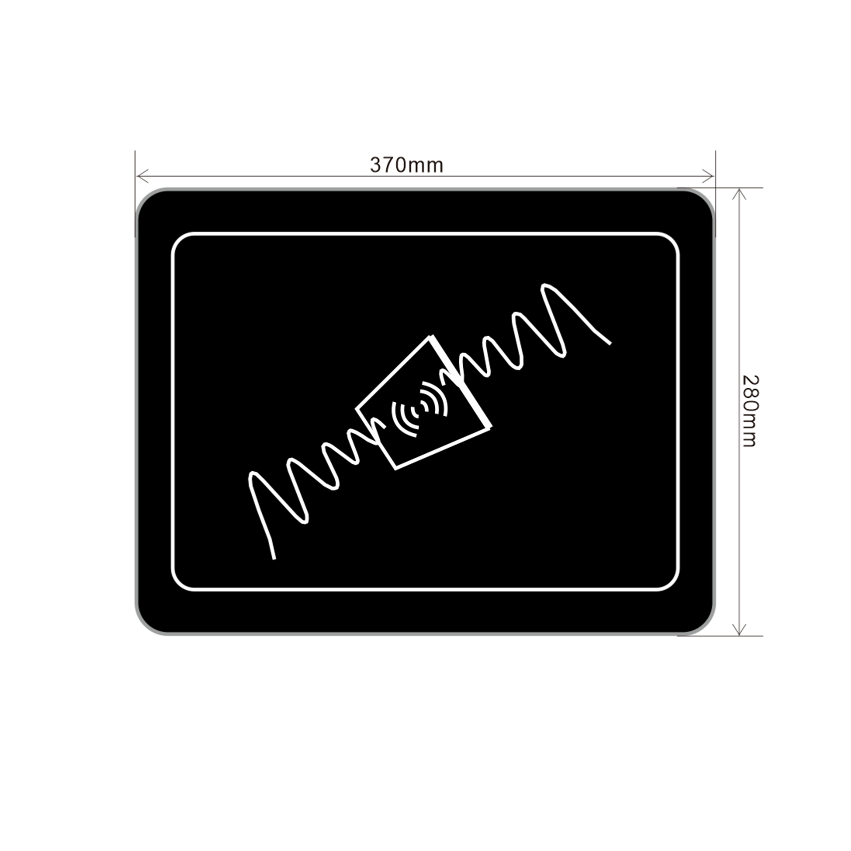 ISO15693 RFID/NFC Desktop-Lesegerät Bibliotheksleser
