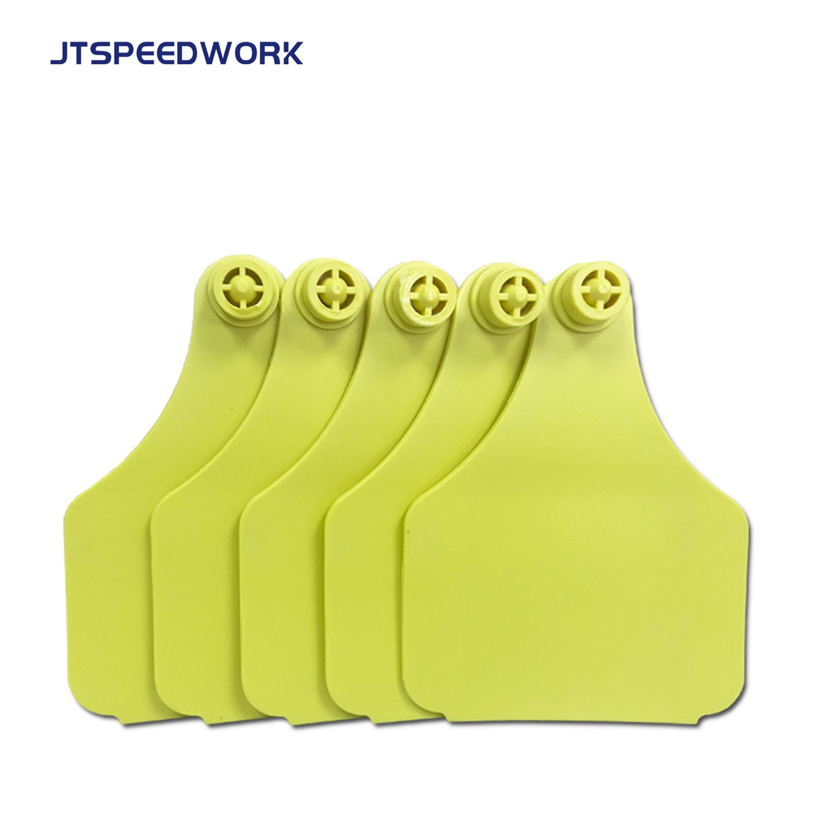 JT-E10080 100*75mm UHF RFID Tierohrmarke für Rinder zur Unterstützung des Viehmanagements