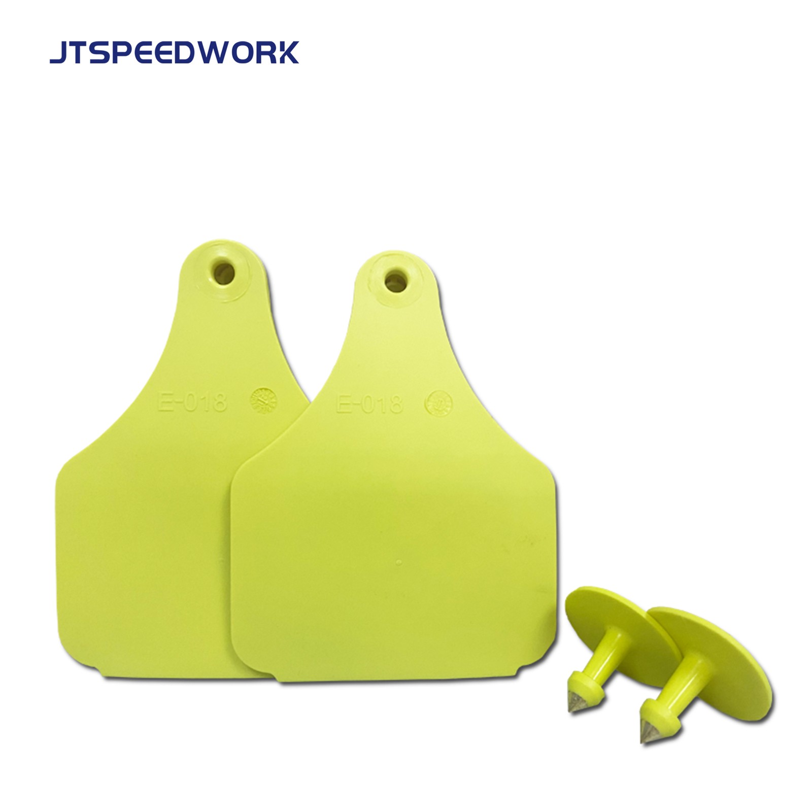 JT-E10080 100*75mm UHF RFID Tierohrmarke für Rinder zur Unterstützung des Viehmanagements