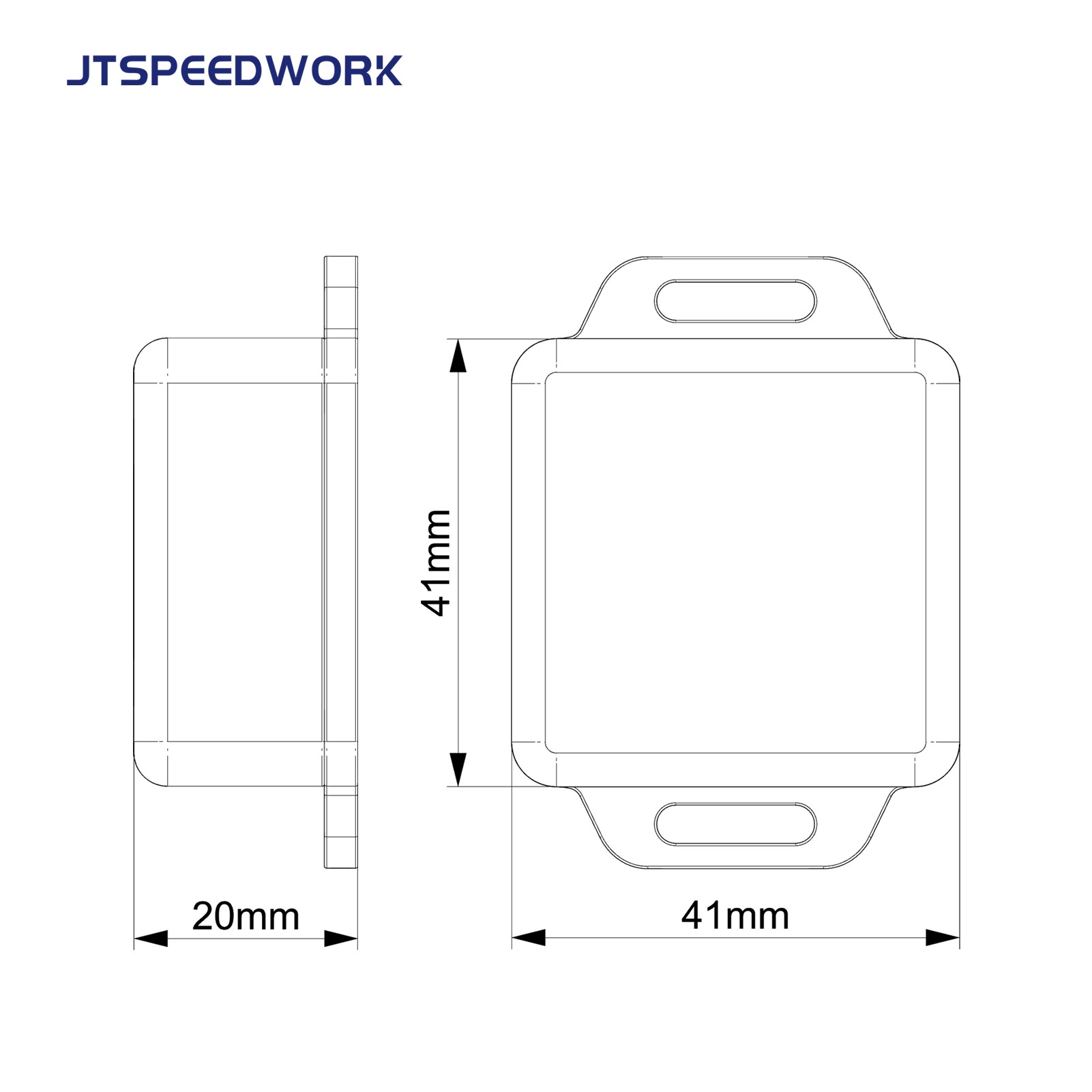 JT-T2460 2,4-GHz-Aktiv-RFID-Tag für das Anlagenmanagement