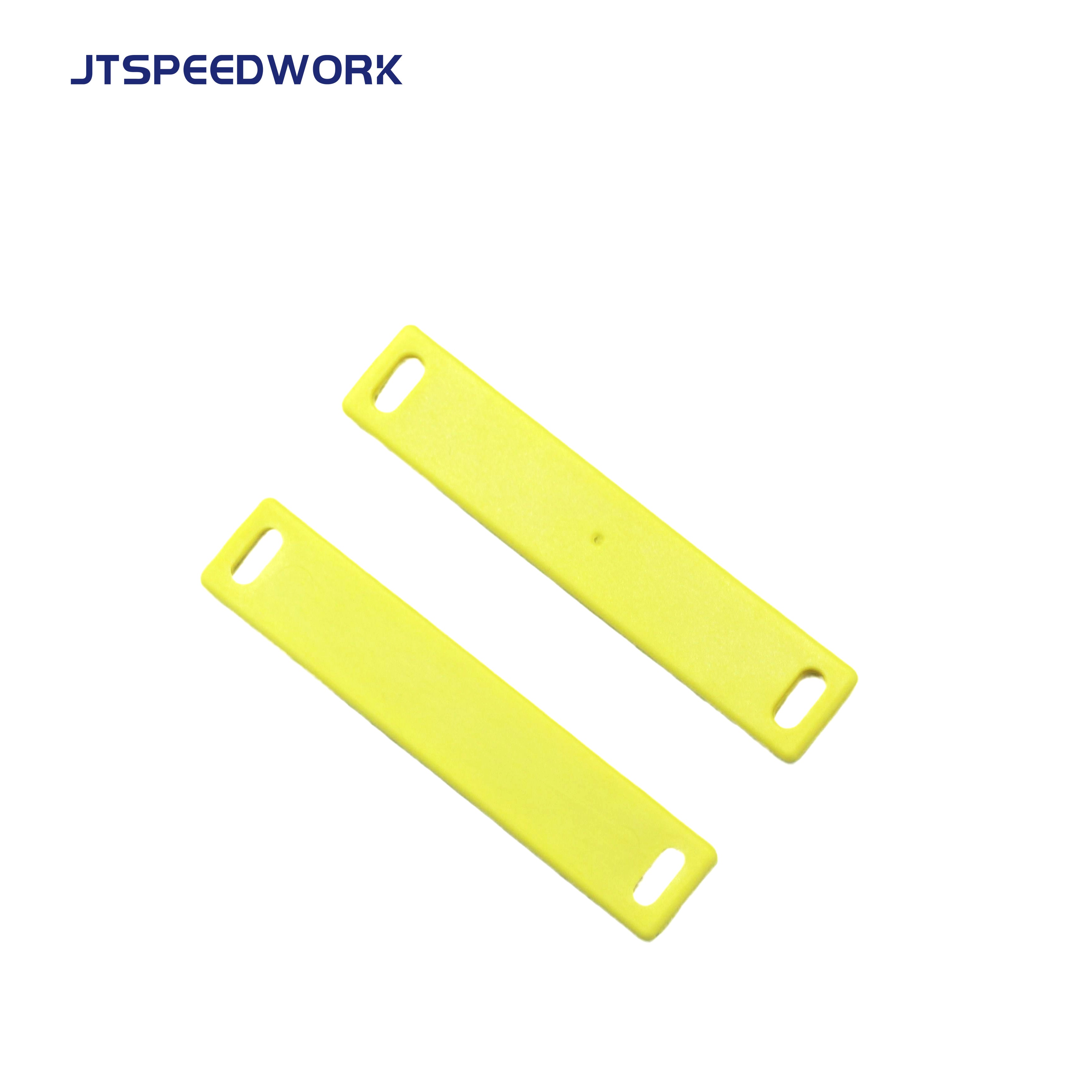 JT-K9018 90*18*4mm TPU UHF RFID Impinj Monza R6 Flexibler Anti-Metall-Tag
