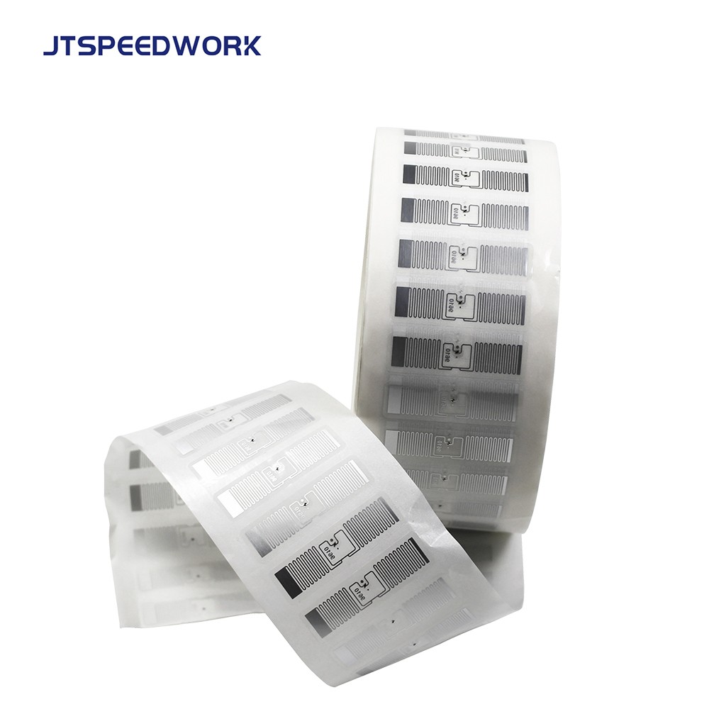 JT-I9610 48*14mm UHF RFID-beschichteter Papieraufkleber