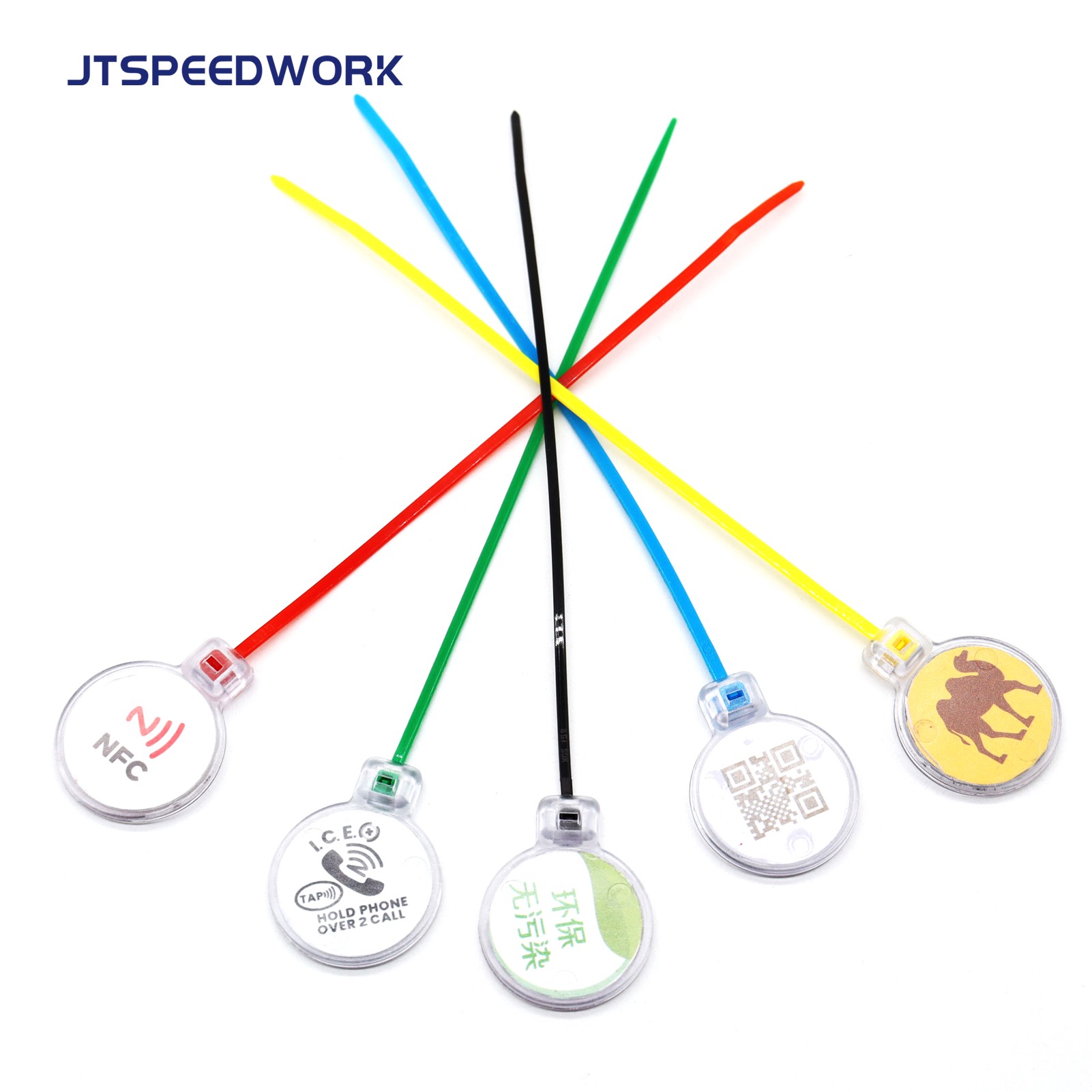 JT-ZD28T UHF/NFC/LF RFID-Kabelbinder-Etikett IP67