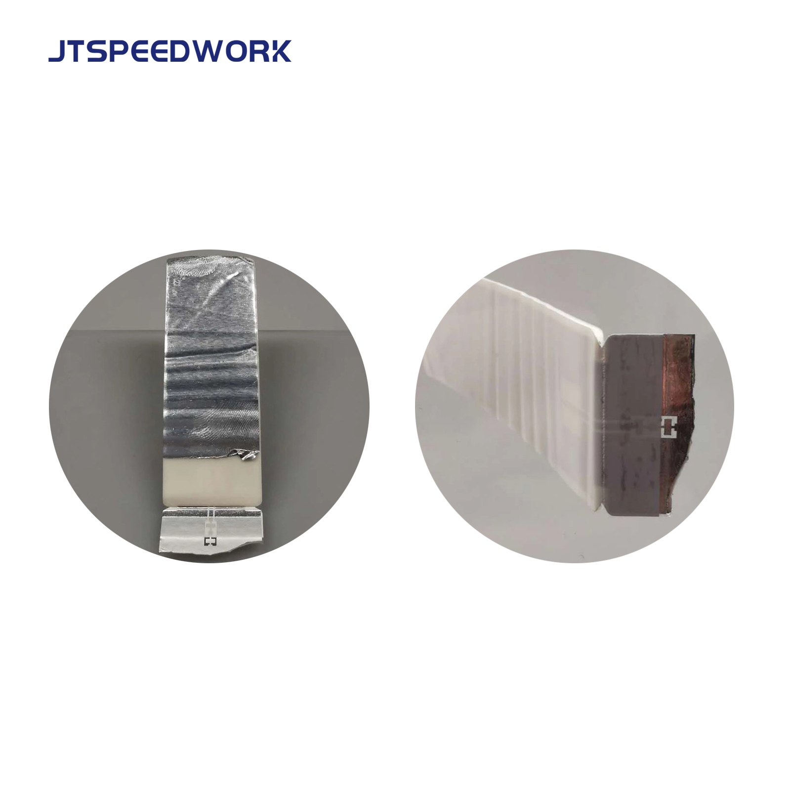 JT-K7025 70*25*1,26 mm 860–960 MHz UHF RFID-Manipulationssicheres flexibles Etikett für Metalloberflächen mit Impinj Monza R6-P Chip