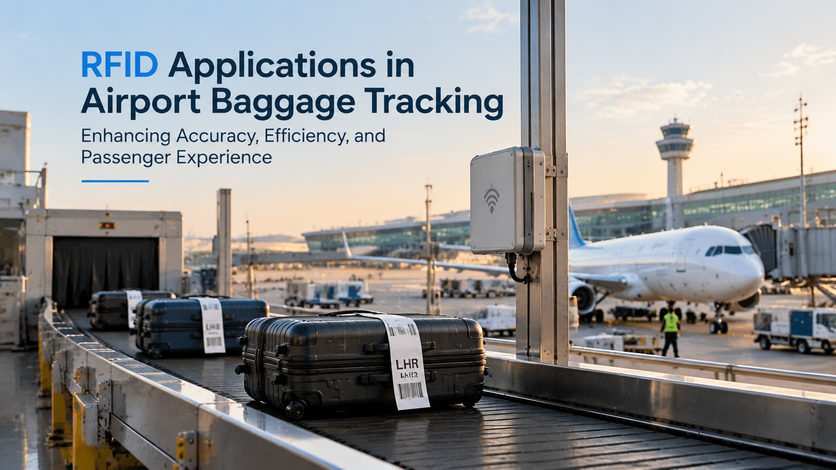 Wie RFID-Technologie die Gepäckverfolgung am Flughafen verbessert und Gepäckverluste reduziert